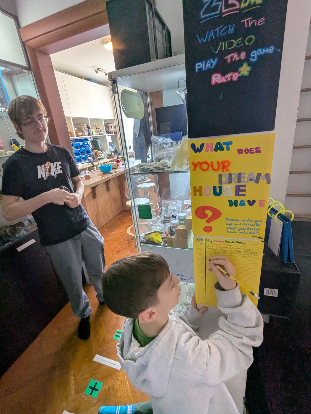 A TwoFish image showing English used naturally inside meaningful activity.