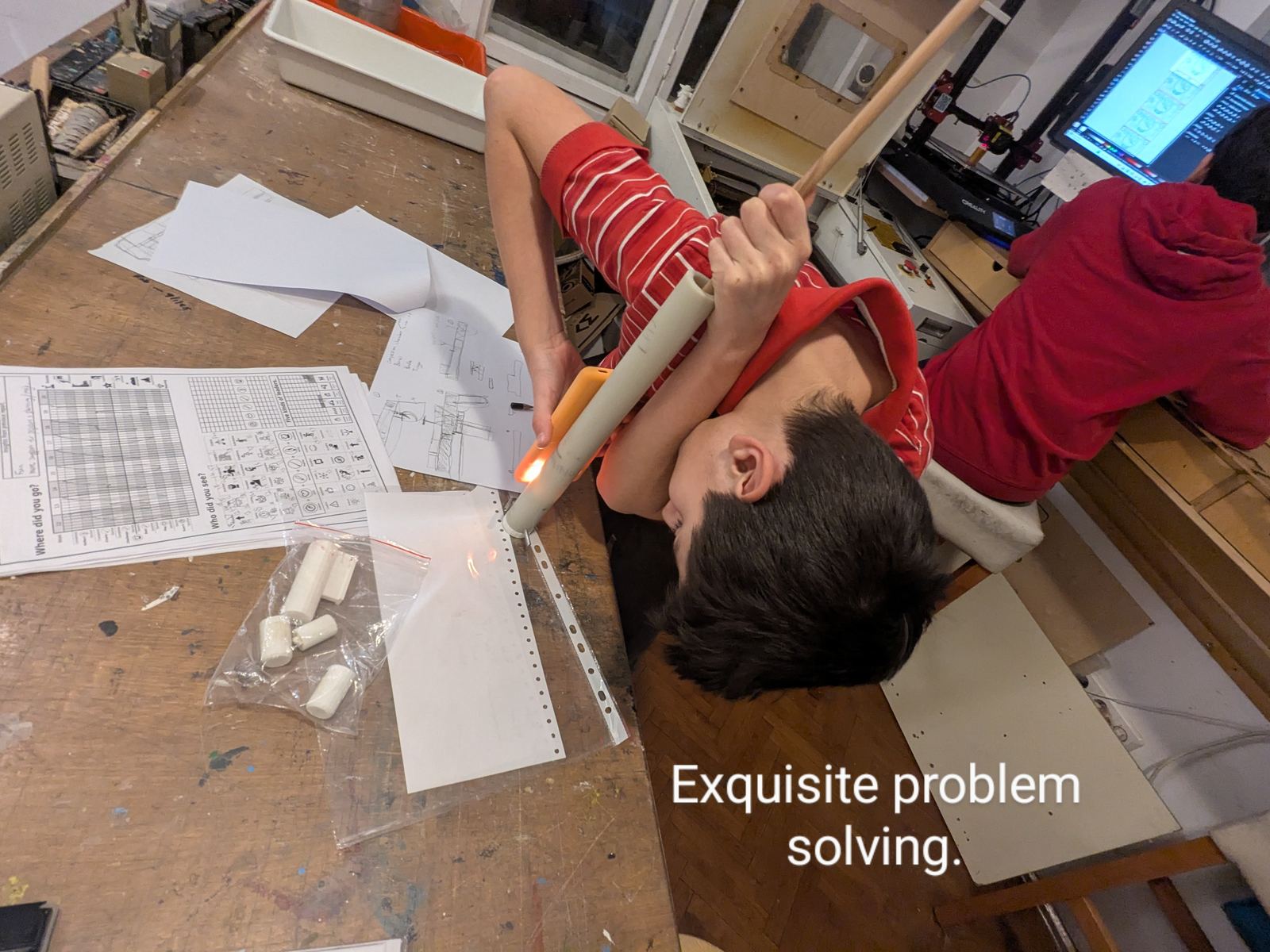 A warm, high-agency TwoFish moment that feels exciting and real.