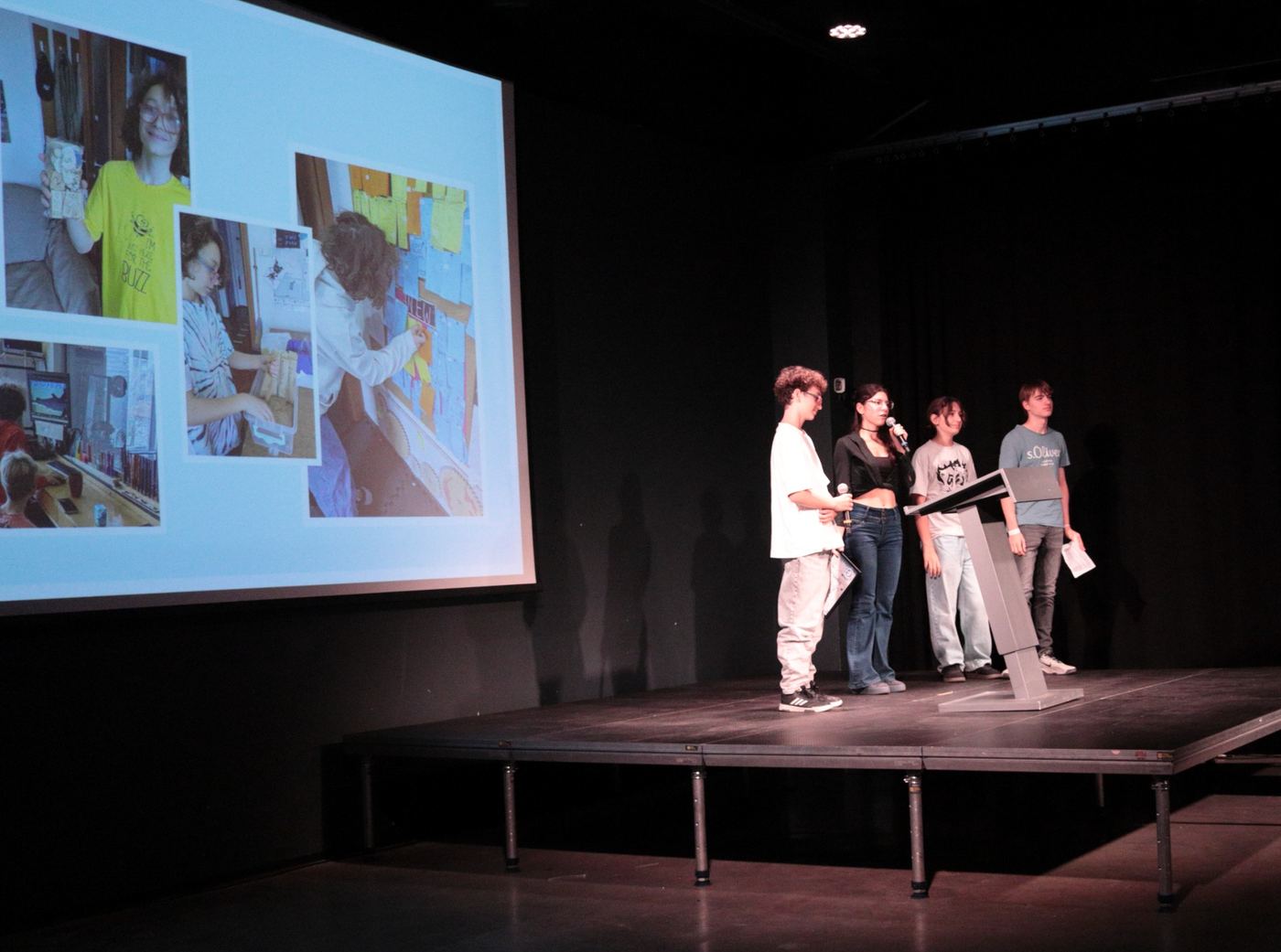 A TwoFish image showing visible effort, reporting, or purposeful language use.