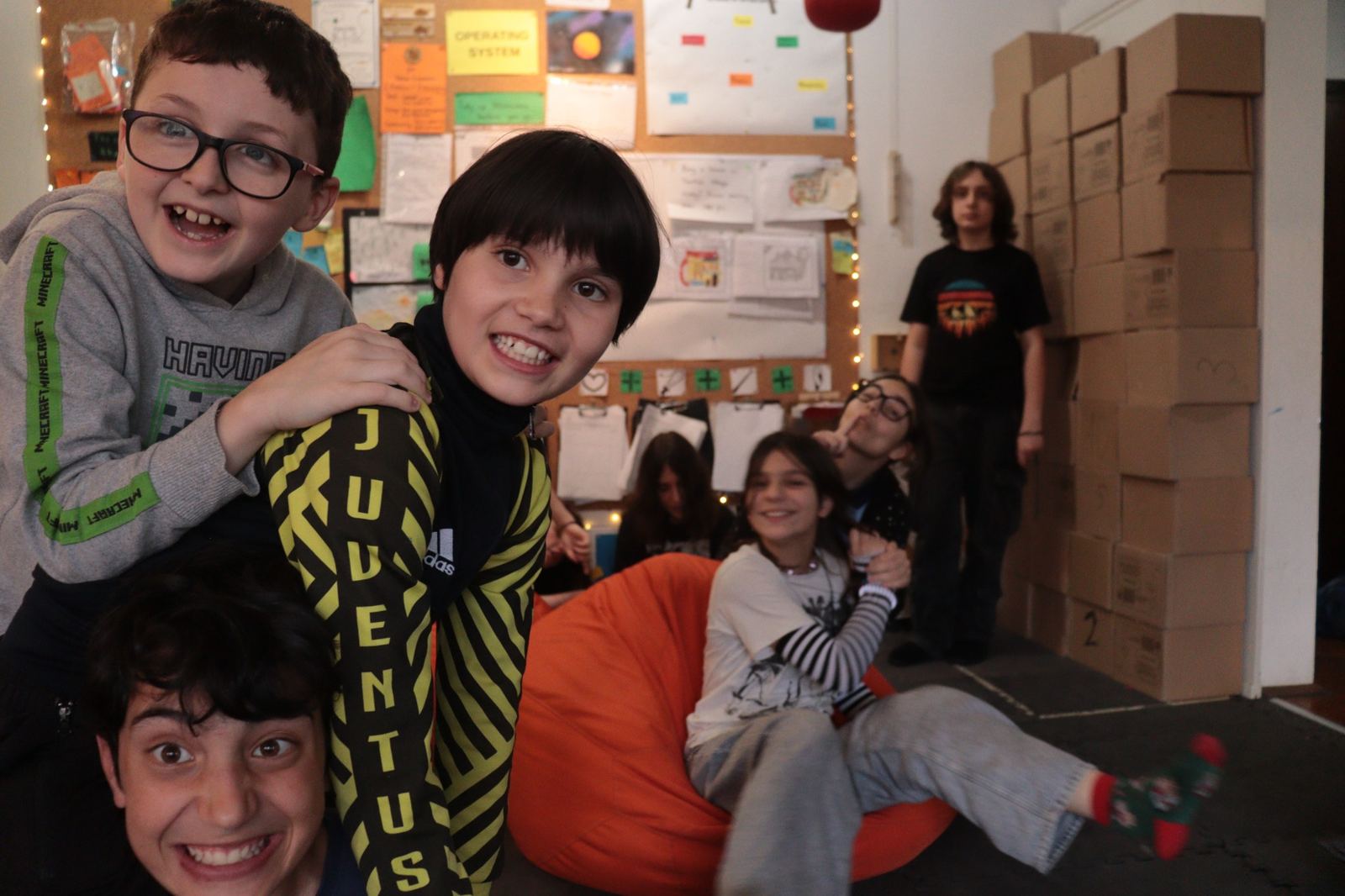 A warm, socially alive TwoFish summer moment.